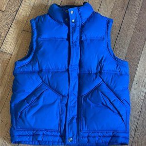 Gap Kids Puffy Vest in Bright Blue Size M (8)